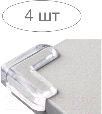 Набор накладок защитных для мебели Рыжий кот 103689