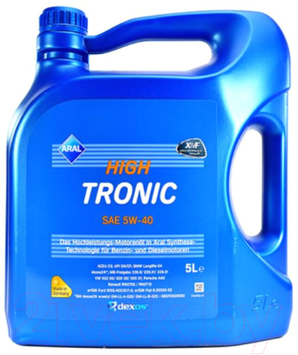 Моторное масло Aral HighTronic 5W40 - фото