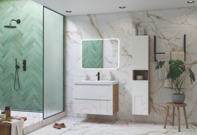 Тумба под умывальник ЗОВ Эридан 100 / E100LHO0M9003GKV5