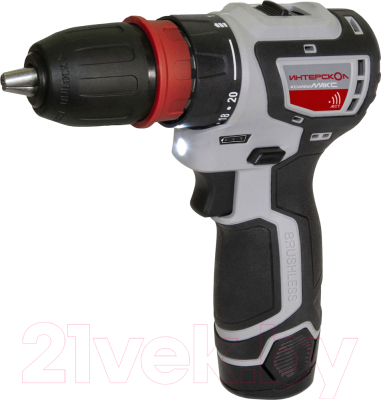 Аккумуляторная дрель-шуруповерт Интерскол ДА-10/12В - фото
