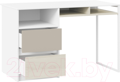 Письменный стол ТриЯ Сканди ТД-386.15.02-20 (дуб гарден/белый/глиняный серый)