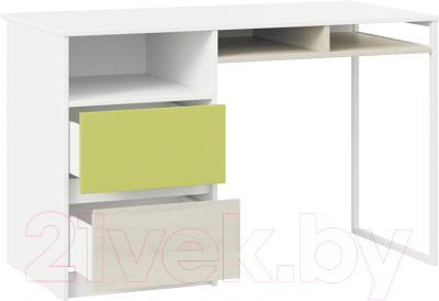 Письменный стол ТриЯ Сканди ТД-386.15.02-20 (дуб гарден/белый/зеленый)