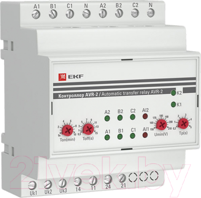 Контроллер для реле EKF PROxima AVR-2 / rel-avr-2 - фото