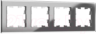 Рамка для выключателей и розеток IEK Brite BR-M42-G-K03 - фото