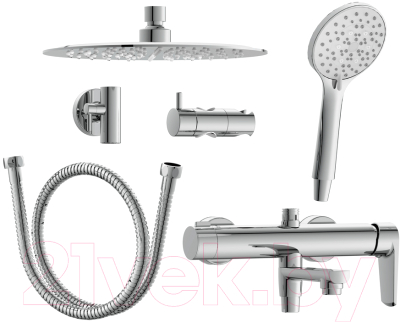 Душевая система со смесителем Cersanit Moduo 64088 / 64314