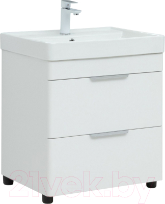 Тумба под умывальник Aquanet Ирис 60 / 310152 - фото