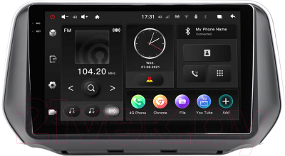 Бездисковая автомагнитола Incar TMX2-2443-3 - фото