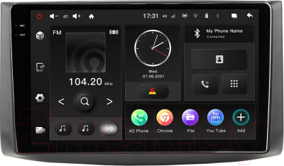 Бездисковая автомагнитола Incar TMX2-3603-3 - фото