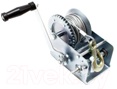 Лебедка ручная TOR ЛФ-2000 0.8т 10м / 1006140 - фото