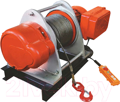 Лебедка электрическая TOR KDJ 1.5т 70м 380V / 1004484 - фото