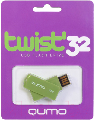 Usb flash накопитель Qumo Twist 32Gb - фото