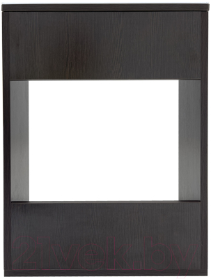 Приставной столик Мебелик BeautyStyle 3 (венге/стекло белое)