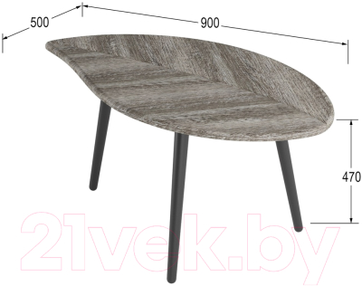 Журнальный столик Мебелик Берли