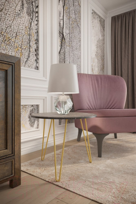 Журнальный столик Мебелик Рид Голд 430