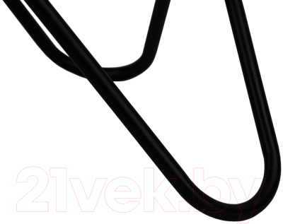 Журнальный столик Мебелик BeautyStyle 20 (дуб крымский состаренный/черный)