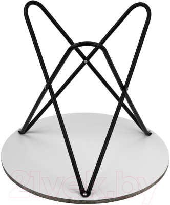 Журнальный столик Мебелик BeautyStyle 20 (дуб крымский состаренный/черный)