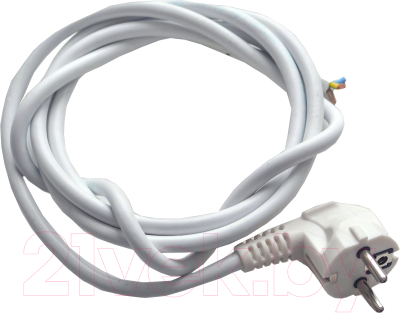 Шнур сетевой ЭлКис ША ПВС-ВП 2x1.5+1x1-250-40-16 L-3.0м - фото