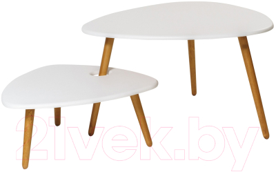 Комплект журнальных столиков Мебелик Стилгрей - фото