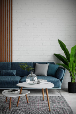 Комплект журнальных столиков Мебелик Стилгрей