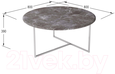 Журнальный столик Мебелик Маджоре