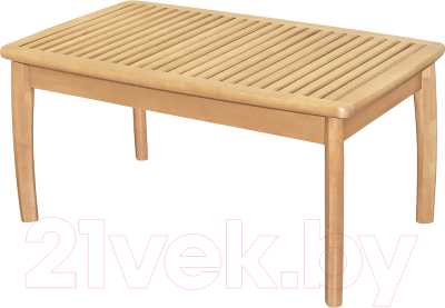 Журнальный столик Мебелик Массив решетка (бук) - фото