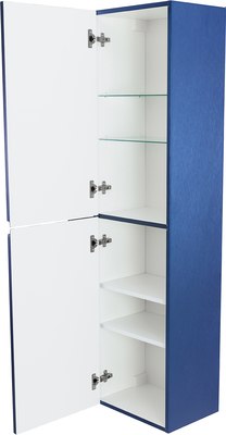 Шкаф-пенал для ванной Cezares DUET-1500-2A-SC-SPF-P