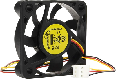 Вентилятор для корпуса Gembird D50SM-12AS - фото