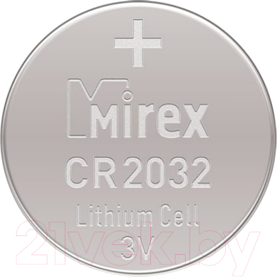 Комплект батареек Mirex CR2032 / 23702-CR2032-E2