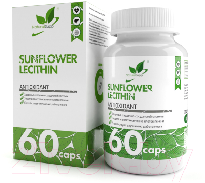 Комплексная пищевая добавка NaturalSupp Лецитин + Lecithin Sunflower
