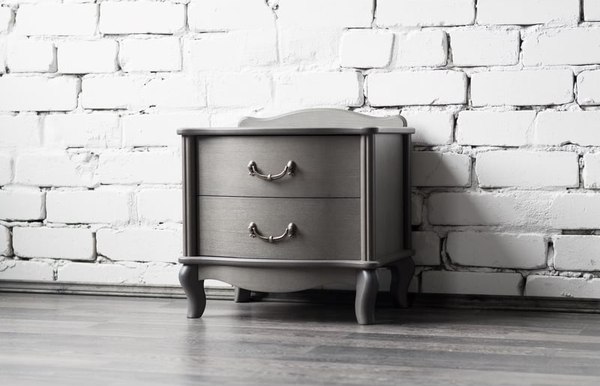 Прикроватная тумба Мебелик Джульетта 2 ящика