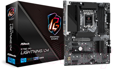 Материнская плата AsRock Z790 PG Lightning/D4