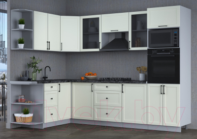 Готовая кухня Интерлиния Тренд 1.68x2.8 ВТ левая