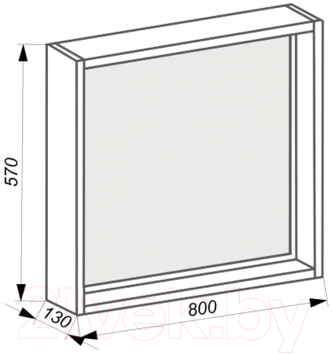 Зеркало ЗОВ Женева 80 / JZLHO764570