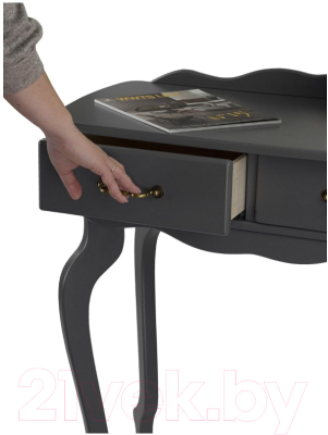 Консольный столик Мебелик Берже 21 (серый графит)