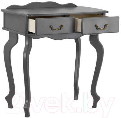 Консольный столик Мебелик Берже 21 (серый графит)