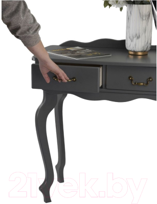 Консольный столик Мебелик Берже 21 (серый графит)