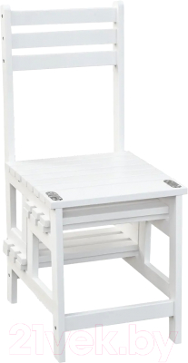 Cтул-лестница Мебелик Массив (снег) - фото