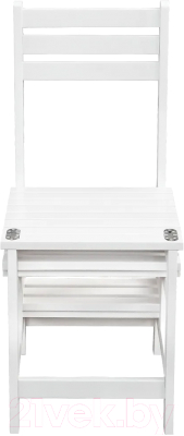 Cтул-лестница Мебелик Массив (снег)