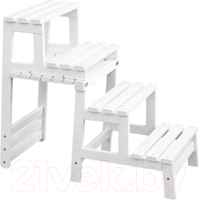 Cтул-лестница Мебелик Массив (снег)