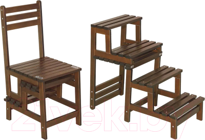 Cтул-лестница Мебелик Массив (орех)