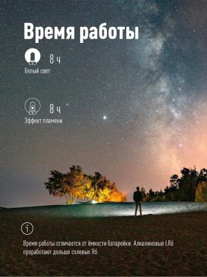 Фонарь Космос KOC603B