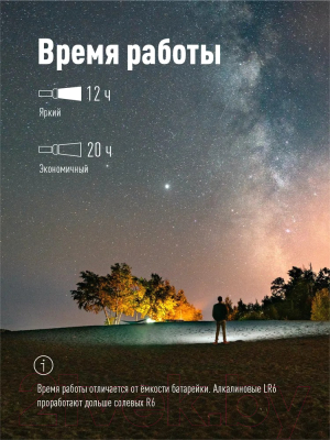 Фонарь Космос KOC8108T