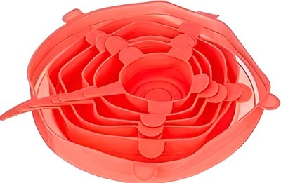 Набор крышек силиконовых Agness 923-115 - фото