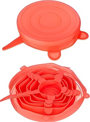 Набор крышек силиконовых Agness 923-115