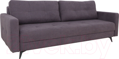 Диван DiArt Медисон-2 (велюр Ultra Stone/ножки металл) - фото