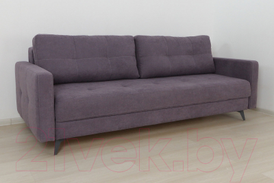 Диван DiArt Медисон-2 (велюр Ultra Stone/ножки металл)