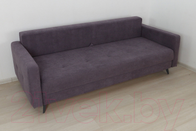 Диван DiArt Медисон-2 (велюр Ultra Stone/ножки металл)