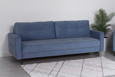 Диван DiArt Медисон-2 (велюр Teddy 310/ножки металл)