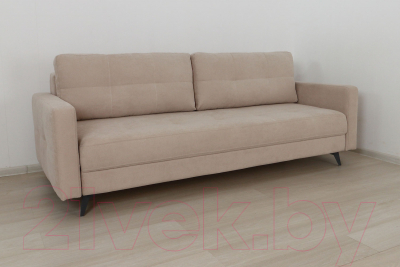 Диван DiArt Медисон-2 (велюр Ultra Sand/ножки металл)