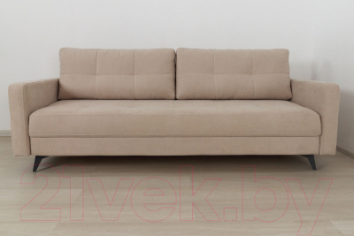 Диван DiArt Медисон-2 (велюр Ultra Sand/ножки металл)